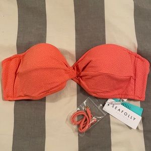 Seafolly Twist Bandeau bikini top